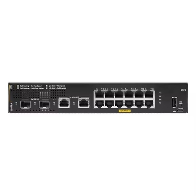 Bon prix 48 ports personnalisés Montable de classe 4 Poe 4sfp 370w Commutateur Gigabit Ethernet Réseau JL675A Commutateur Ethernet de la série 6100 en ligne