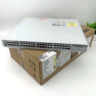 Good price Customized C9300L-48P-4G-E Enterprise-Class 48-Port Gigabit POE Ethernet Switch With 10/100/1000Mbps Transmission Rate online