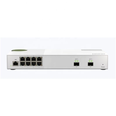 Bon prix QSW-M2108-2S d'origine Deux ports SFP+ 10GbE et huit ports Ethernet 2.5GbE L2 Commutateur NMS basé sur le Web en ligne