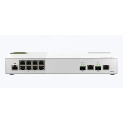 Bon prix QSW-M2108-2C Deux ports composites 10GbE SFP+/RJ45 et huit ports Ethernet 2,5GbE Commutateur NMS basé sur le Web en ligne