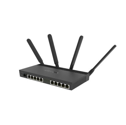 Good price MikroTik RB4011iGS+5HacQ2HnD-IN Enterprise Router with Dual-Chain Wireless 1GB RAM and 4-core CPU IP Network online