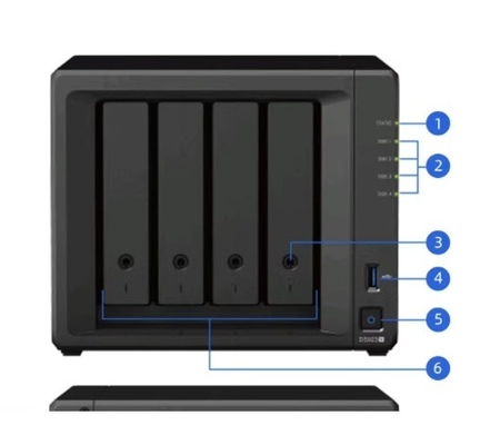 Good price Brand New DiskStation DS923+ 4TB New Stock High Performance USB Interface Storage Platform with Processor in Stock online